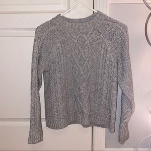 abercrombie&fitch Cableknit Sweater